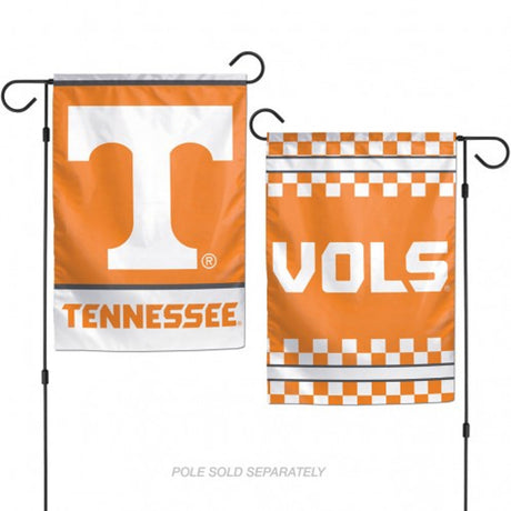Wincraft Tennessee Volunteers 2 Sided Garden Style Flag 12x18 Fan Gear NCAA Tennessee Volunteers