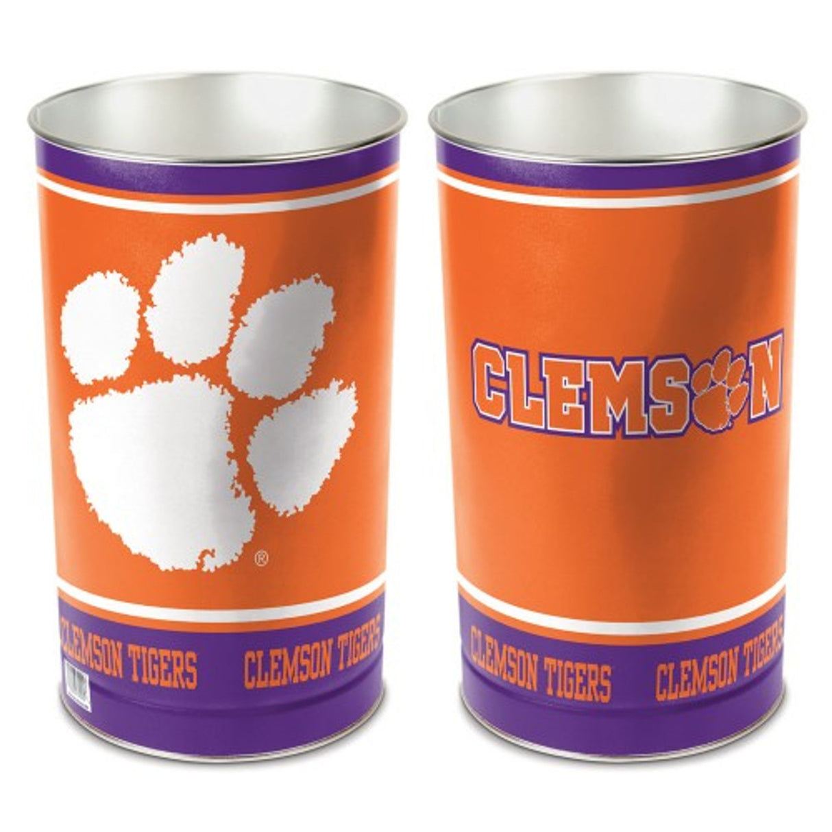 Wincraft Clemson Tigers 15 Inch Wastebasket Fan Gear NCAA Clemson Tigers