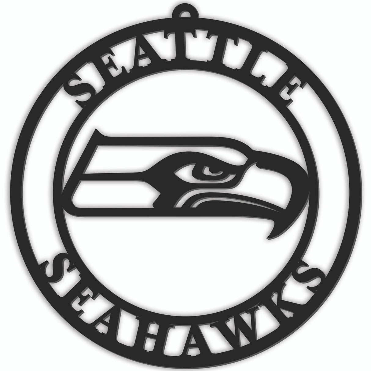 Fan Creations Seattle Seahawks 16 Inch Door Sign Hanger Fan Gear NFL Seattle Seahawks