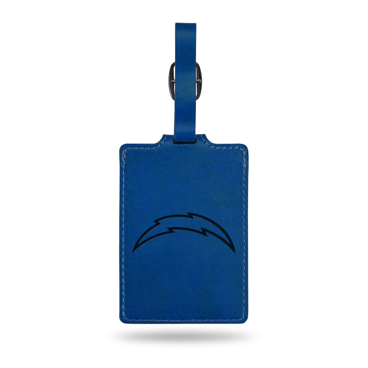 Rico Industries Los Angeles Chargers Laser Engraved Luggage Tag Fan Gear NFL Los Angeles Chargers