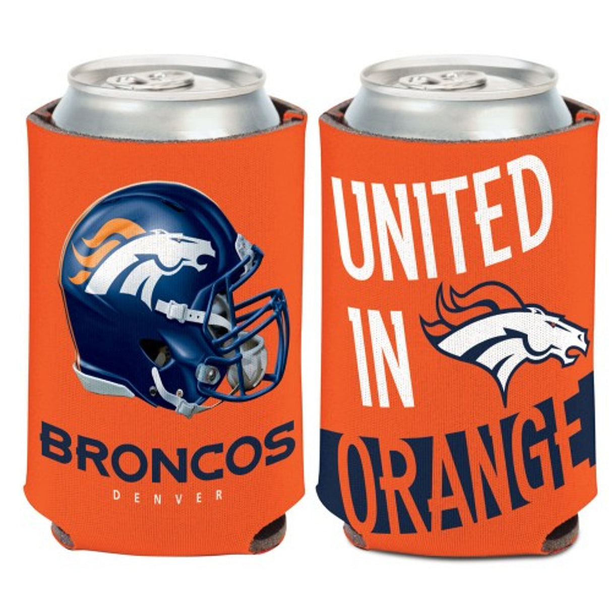 Wincraft Denver Broncos Slogan Design Can Cooler Fan Gear NFL Denver Broncos