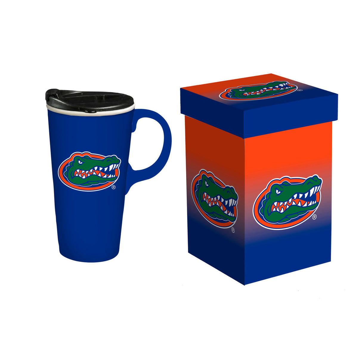 Evergreen Enterprises Florida Gators 17oz Travel Cup With Handle Fan Gear NCAA Florida Gators