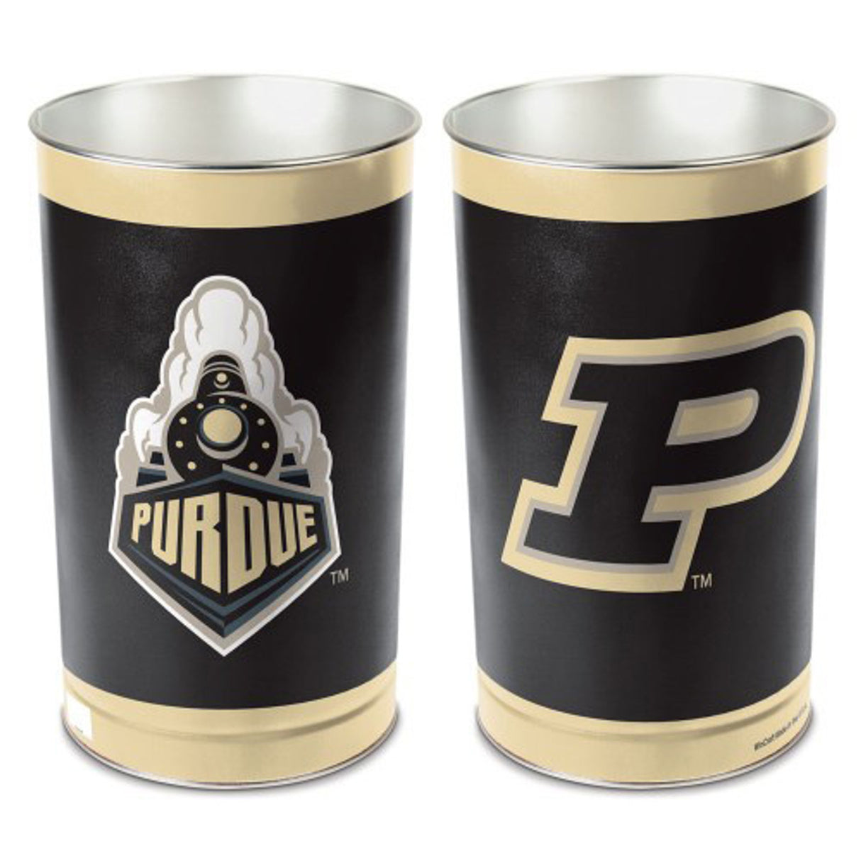 Wincraft Purdue Boilermakers 15 Inch Wastebasket Fan Gear NCAA Purdue Boilermakers