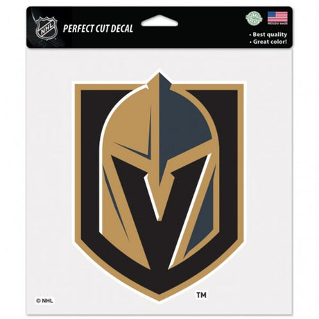 Wincraft Vegas Golden Knights Color Perfect Cut Decal 8x8 Fan Gear NHL Vegas Golden Knights