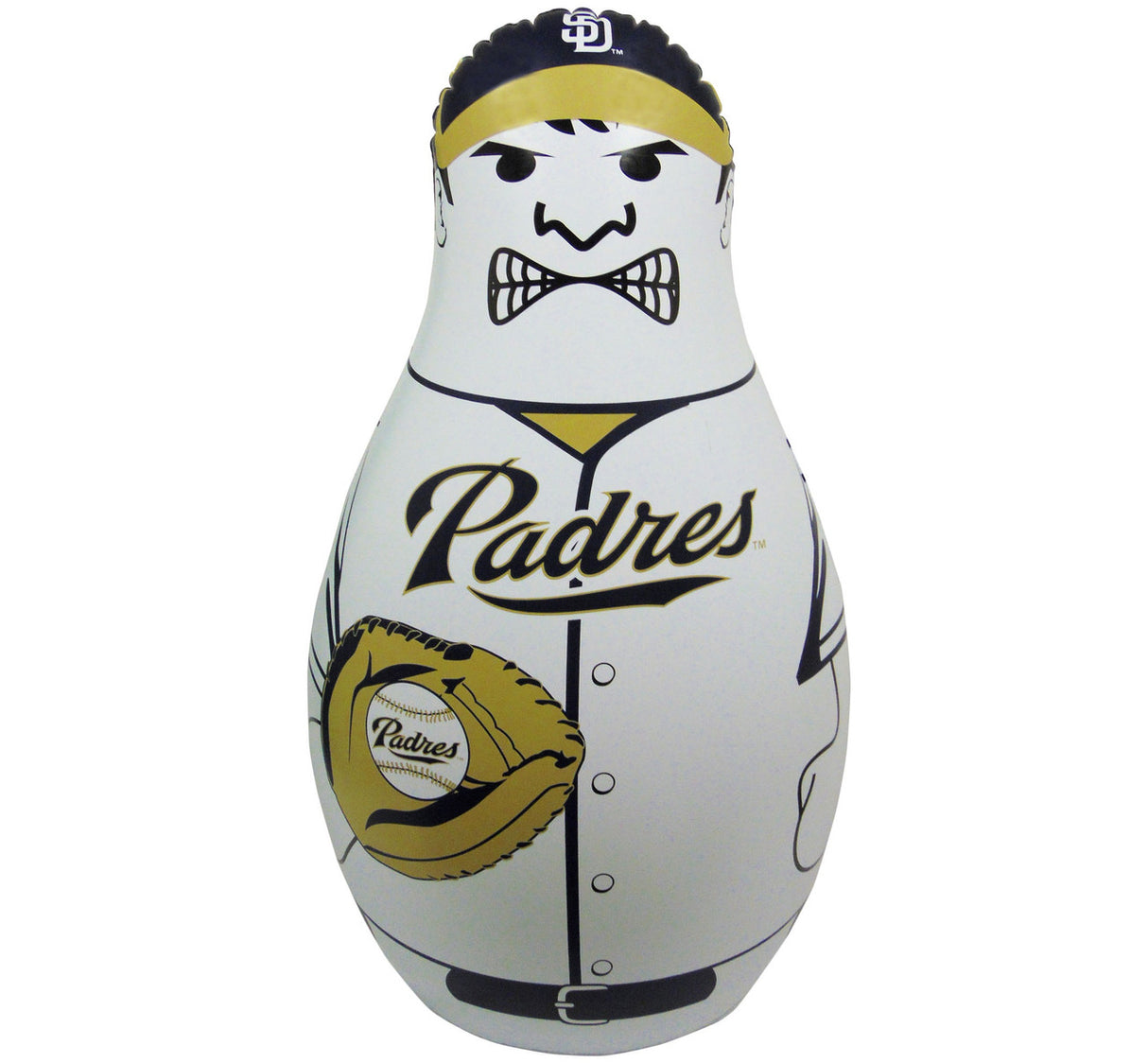 Fremont Die San Diego Padres Tackle Buddy Punching Bag Fan Gear MLB San Diego Padres