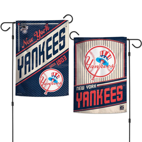 Wincraft New York Yankees 2 Sided Garden Style Flag 12x18 Fan Gear MLB New York Yankees