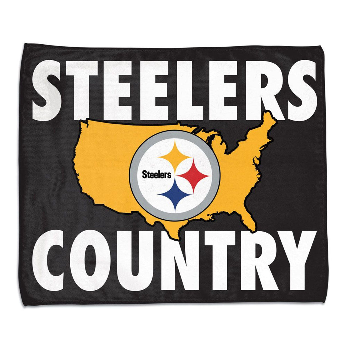 Wincraft Pittsburgh Steelers 15"x18" Full Color Rally Style Towel