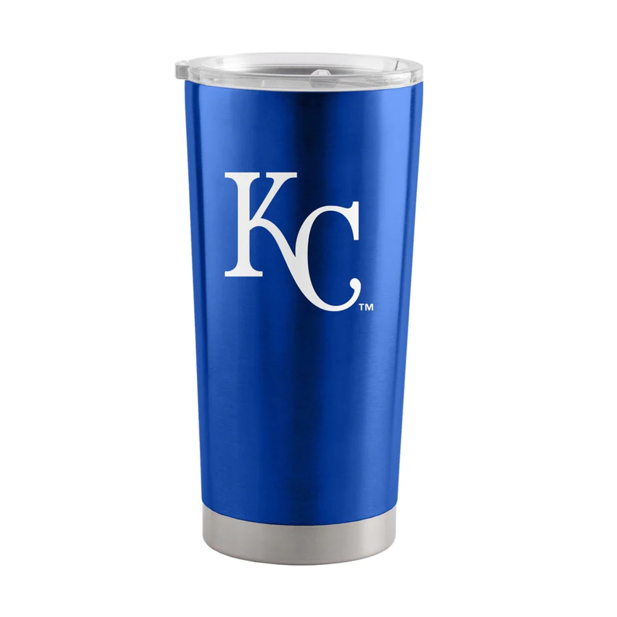 Logo Brands Kansas City Royals 20oz Stainless Steel Travel Tumbler Fan Gear MLB Kansas City Royals