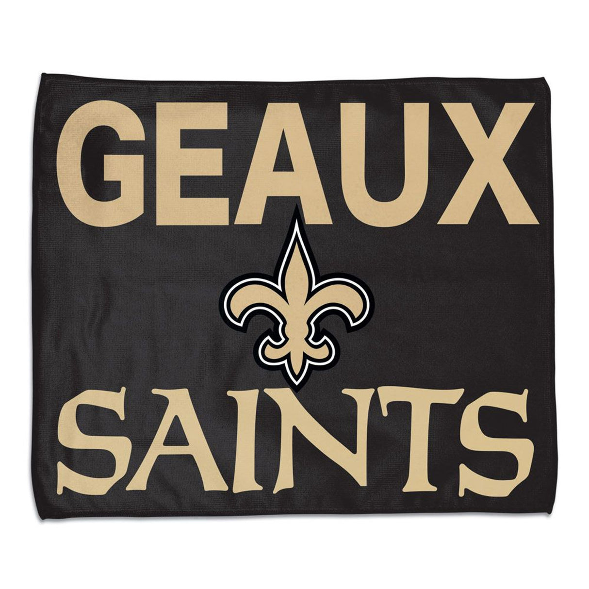 Wincraft New Orleans Saints Full Color Rally Style Towel 15x18 Fan Gear MLB New Orleans Saints