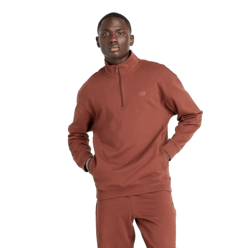 New Balance Men's Athletics Fleece 1/2 Zip Mens Apparel Sweatshirts & Fleece