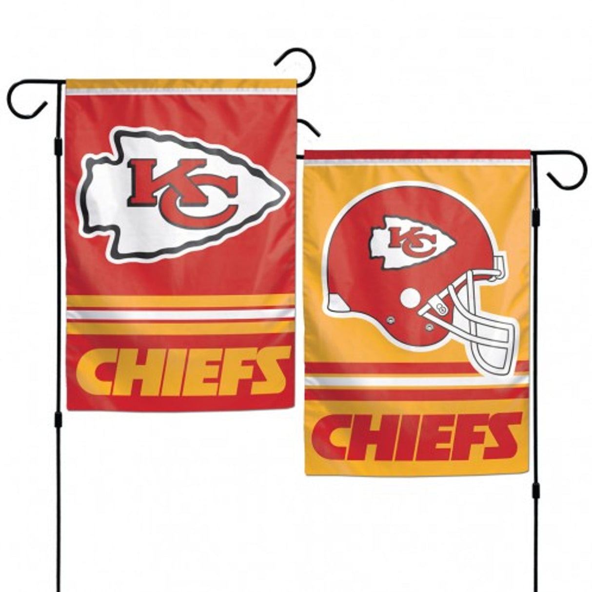 Wincraft Kansas City Chiefs 2 Sided Garden Style Flag 12x18 Fan Gear NFL Kansas City Chiefs