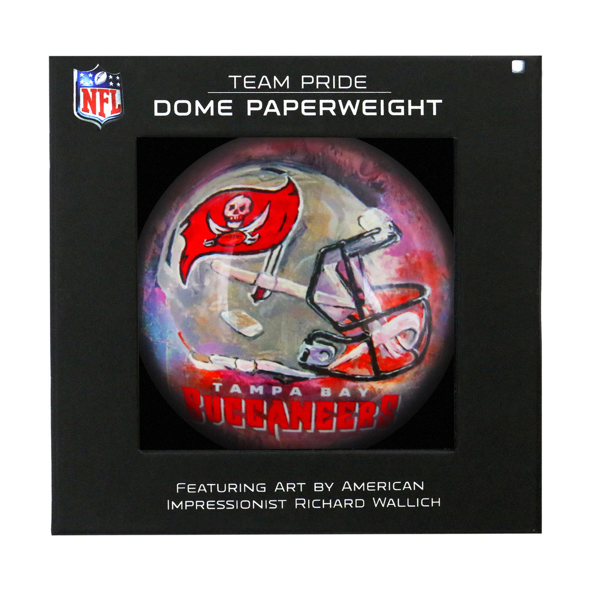 Sporticulture Tampa Bay Buccaneers Domed Paperweight Fan Gear NFL Tampa Bay Buccaneers