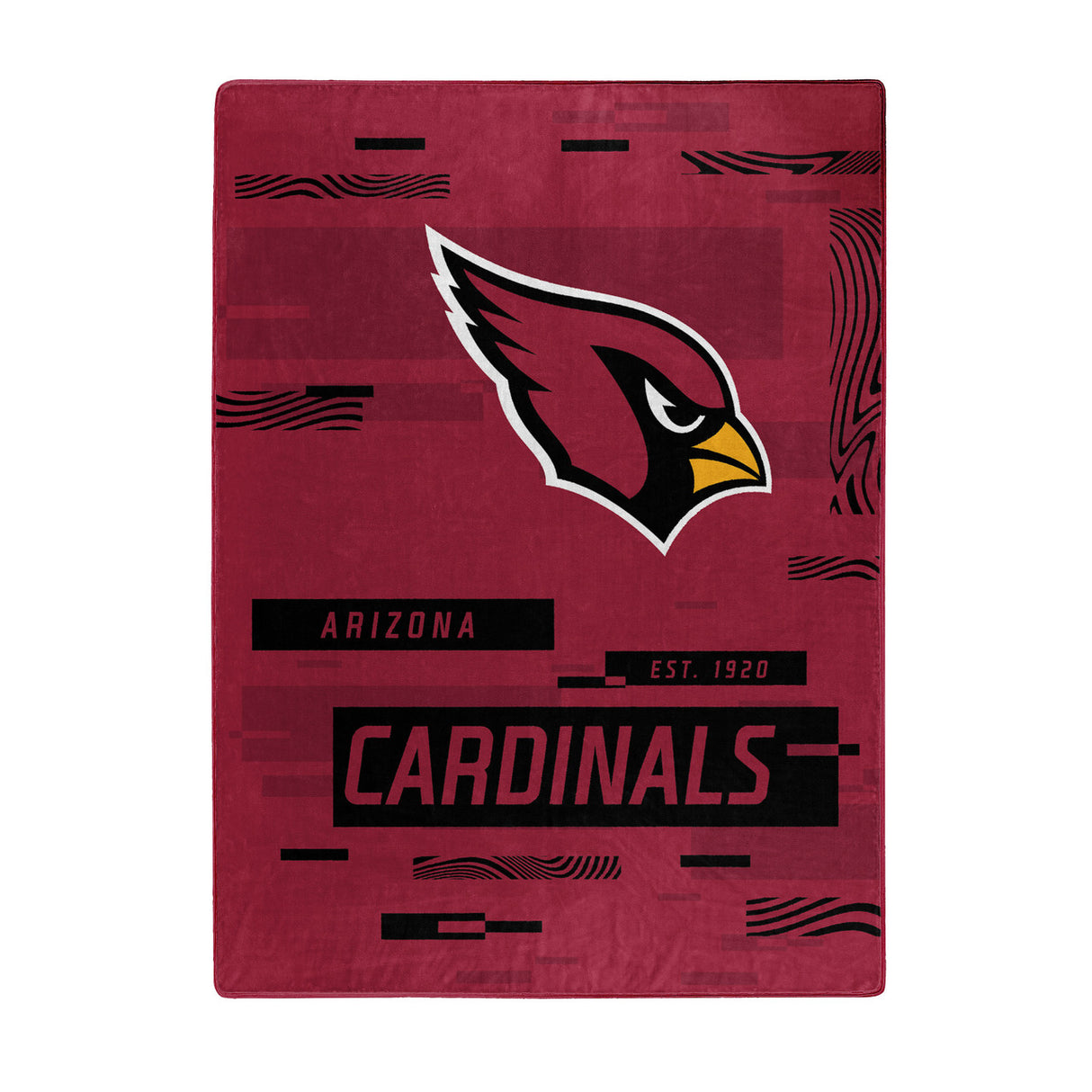 Northwest Company Arizona Cardinals Raschel Digitize Design Blanket 60x80 Fan Gear NFL Arizona Cardinals