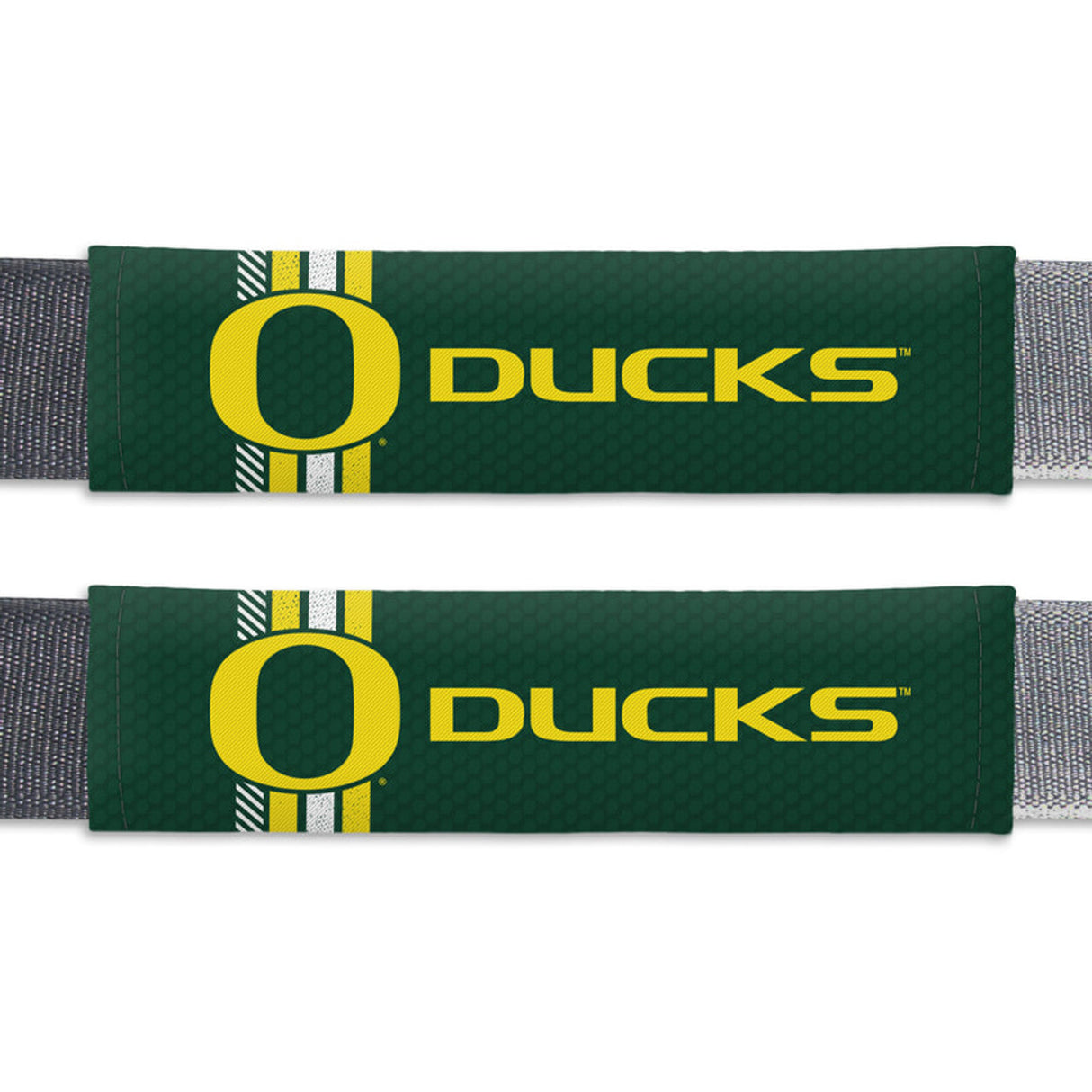 Fremont Die Oregon Ducks Rally Design Seat Belt Pads Fan Gear NCAA Oregon Ducks