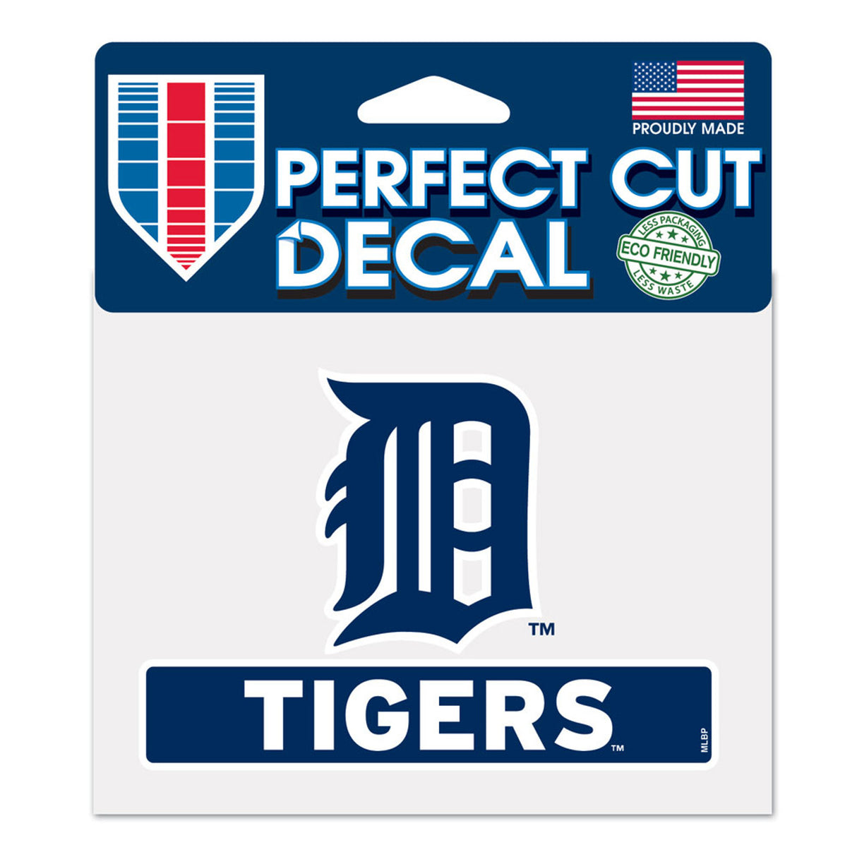 Wincraft Detroit Tigers Color Perfect Cut Decal 4.5x5.75 - Special Order Fan Gear MLB Detroit Tigers