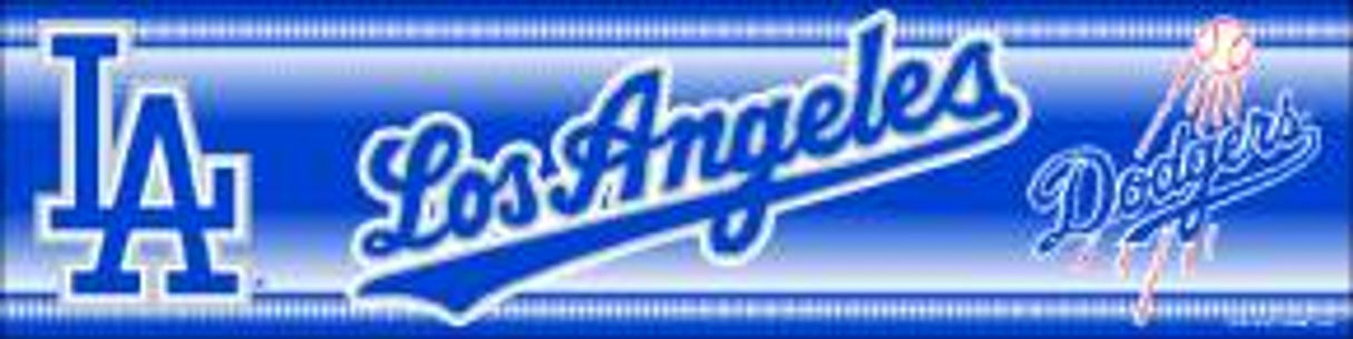 Wincraft Los Angeles Dodgers Bumper Sticker Fan Gear MLB Los Angeles Dodgers