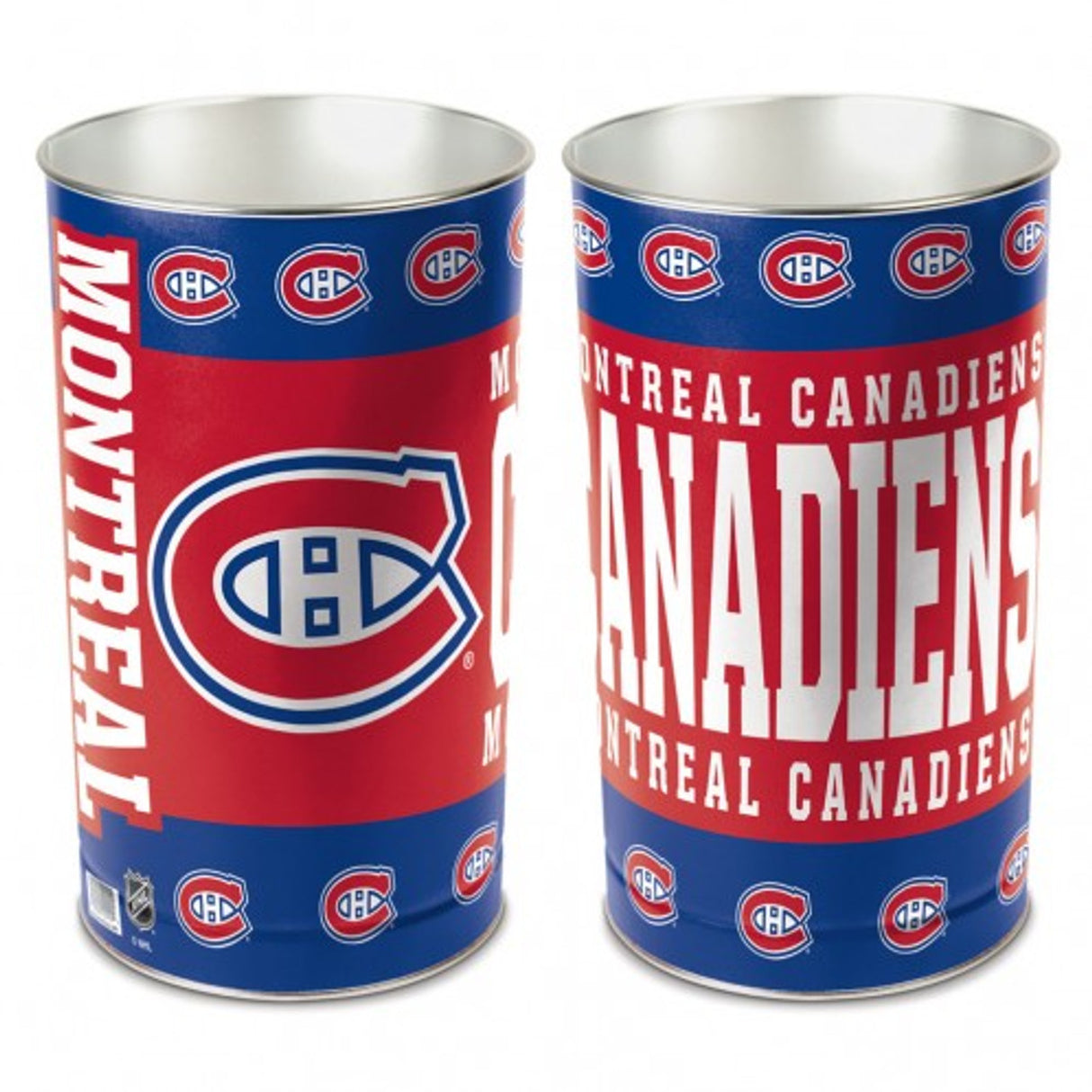 Wincraft Montreal Canadiens 15 Inch Wastebasket Fan Gear NHL Montreal Canadiens
