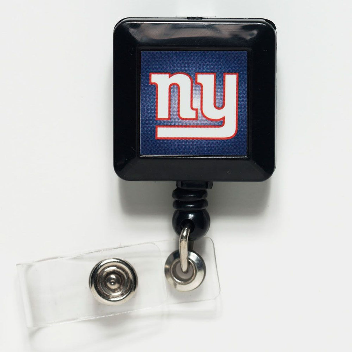 Wincraft New York Giants Retractable Square Badge Holder Fan Gear NFL New York Giants