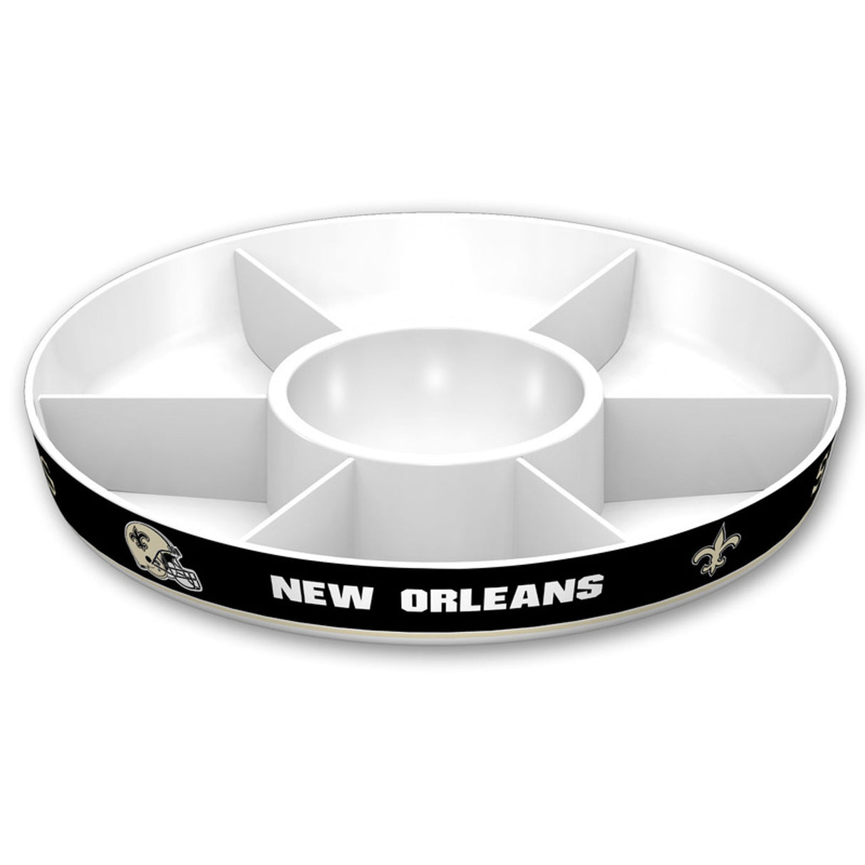 Fremont Die New Orleans Saints Party Platter Fan Gear NFL New Orleans Saints