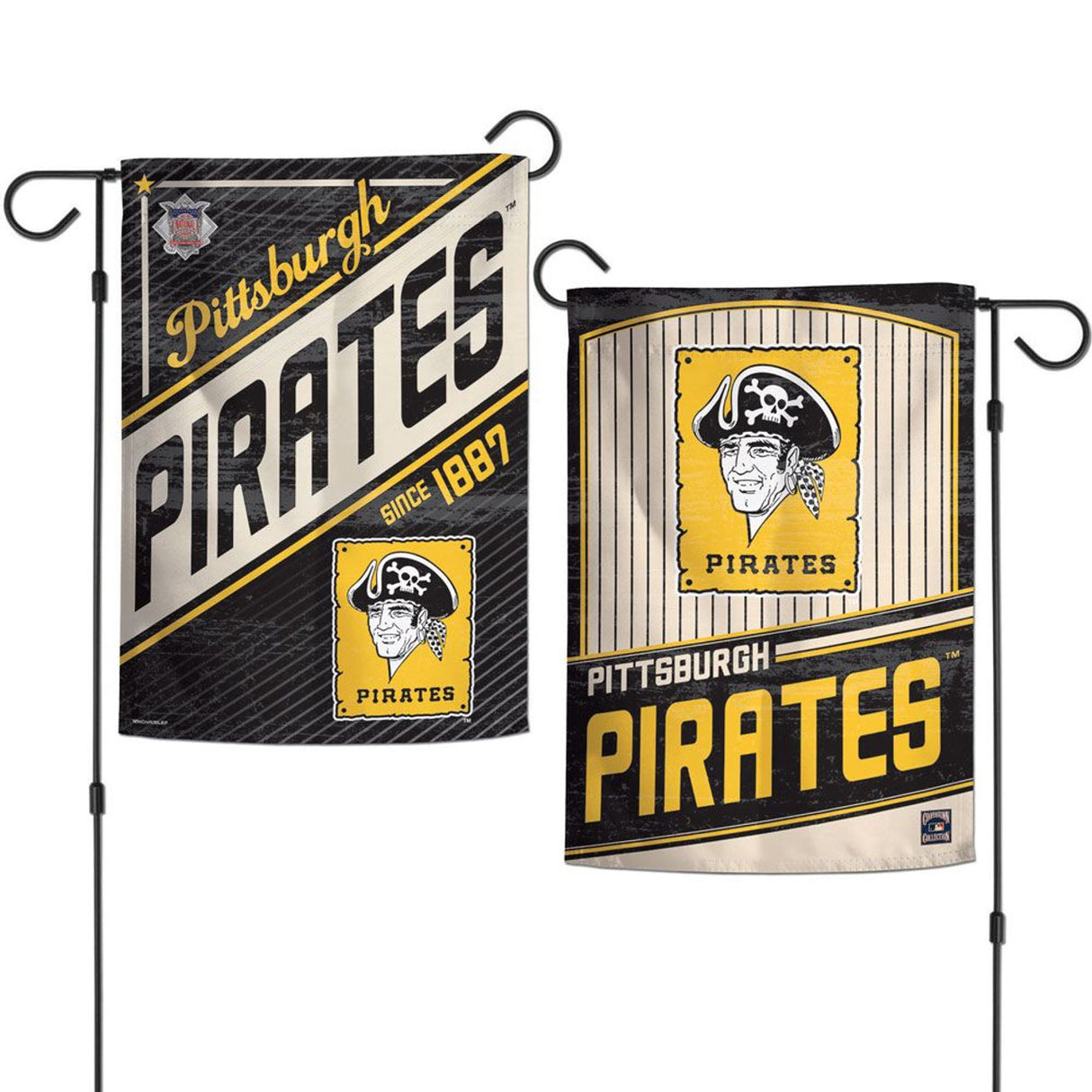 Wincraft Pittsburgh Pirates 2 Sided Garden Style Flag 12x18 Fan Gear MLB Pittsburgh Pirates