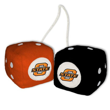 Fremont Die Oklahoma State Cowboys Fuzzy Dice Fan Gear NCAA Oklahoma State Cowboys