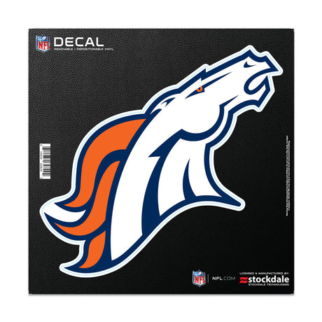 Wincraft Denver Broncos Logo All Surface Decal 6x6 Fan Gear NFL Denver Broncos
