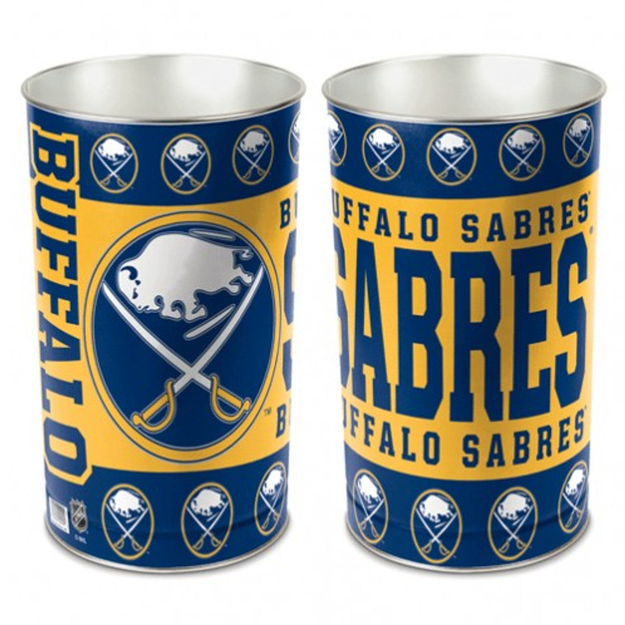 Wincraft Buffalo Sabres 15 Inch Wastebasket Fan Gear NHL Buffalo Sabres