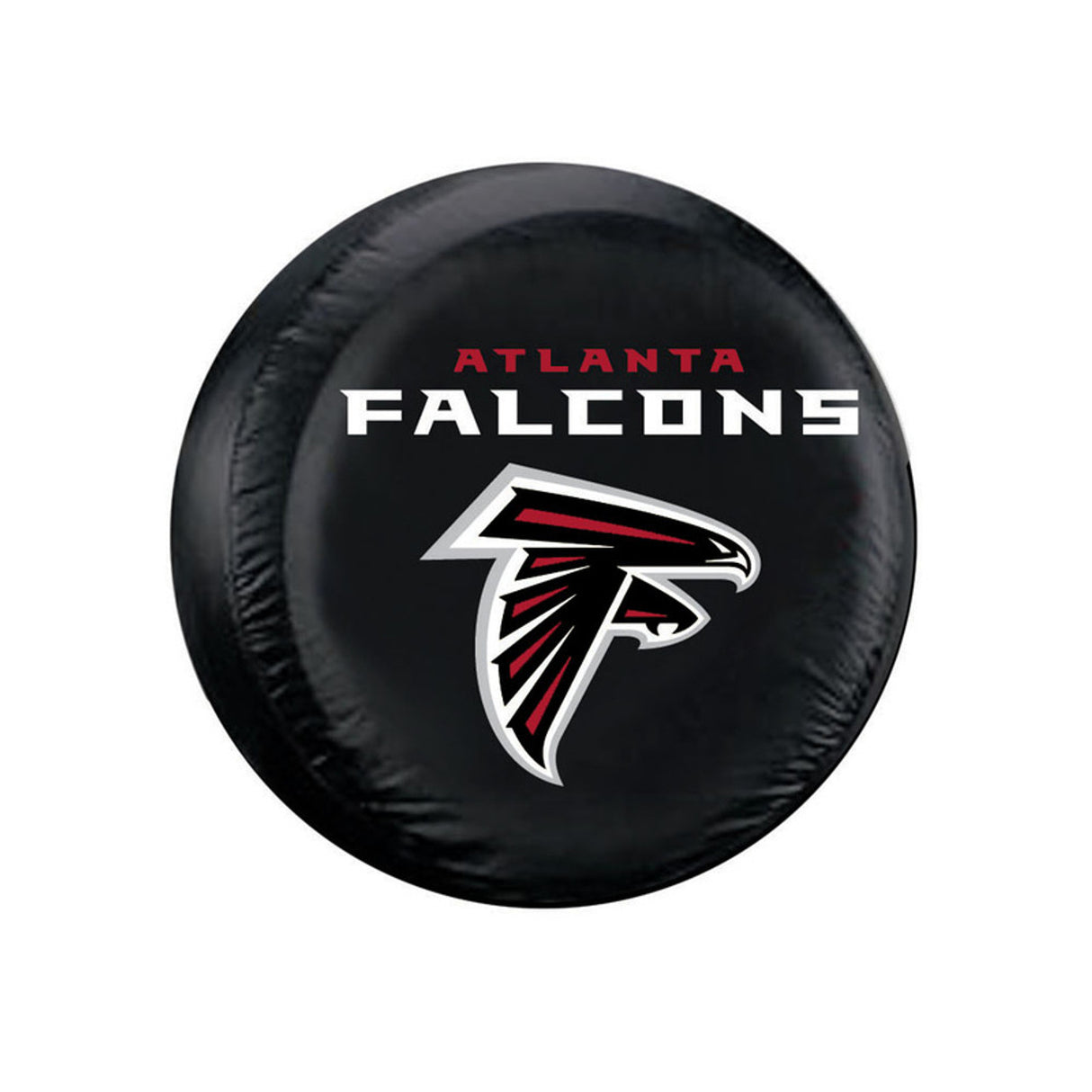 Fremont Die Atlanta Falcons Black Standard Size Tire Cover Fan Gear NFL Atlanta Falcons