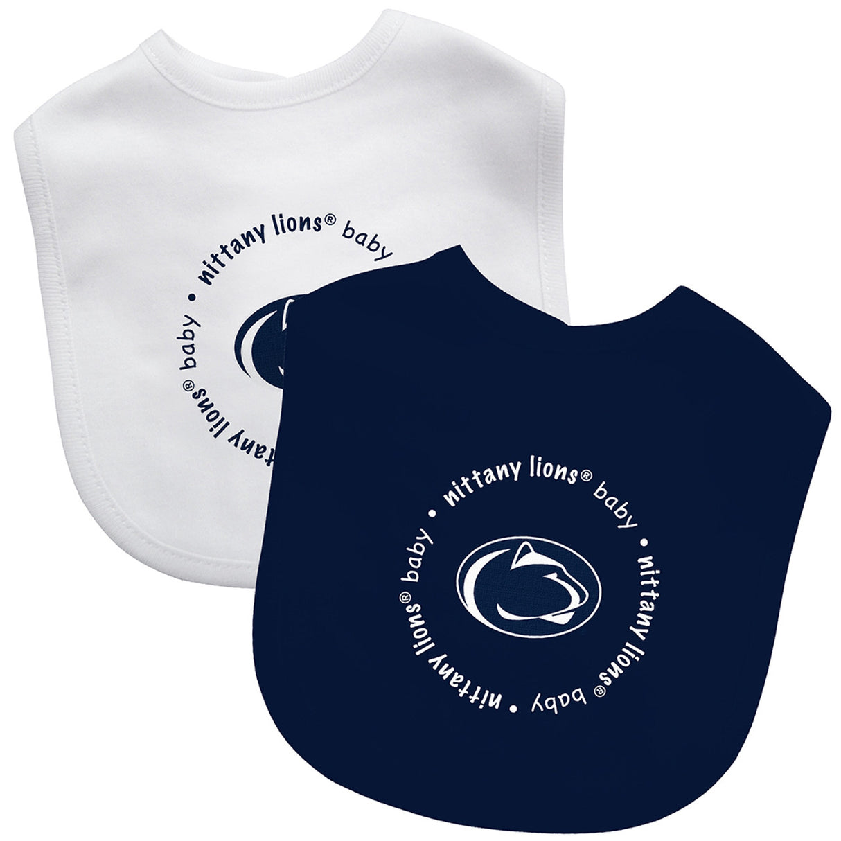 Masterpieces Puzzle Company Penn State Nittany Lions 2 Pack Baby Bib Fan Gear NFL Penn State Nittany Lions