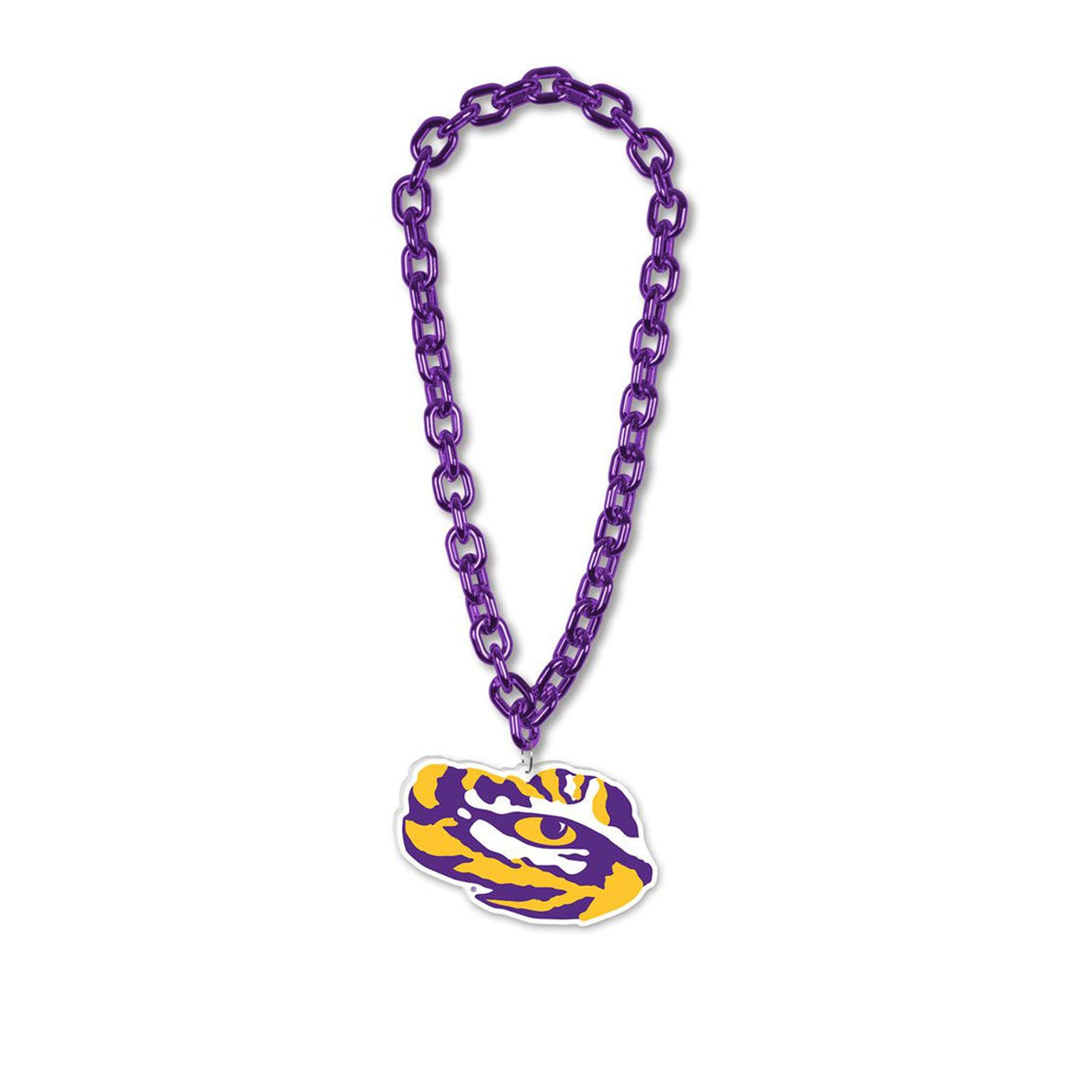Wincraft LSU Tigers Big Chain Necklace Fan Gear NCAA LSU Tigers