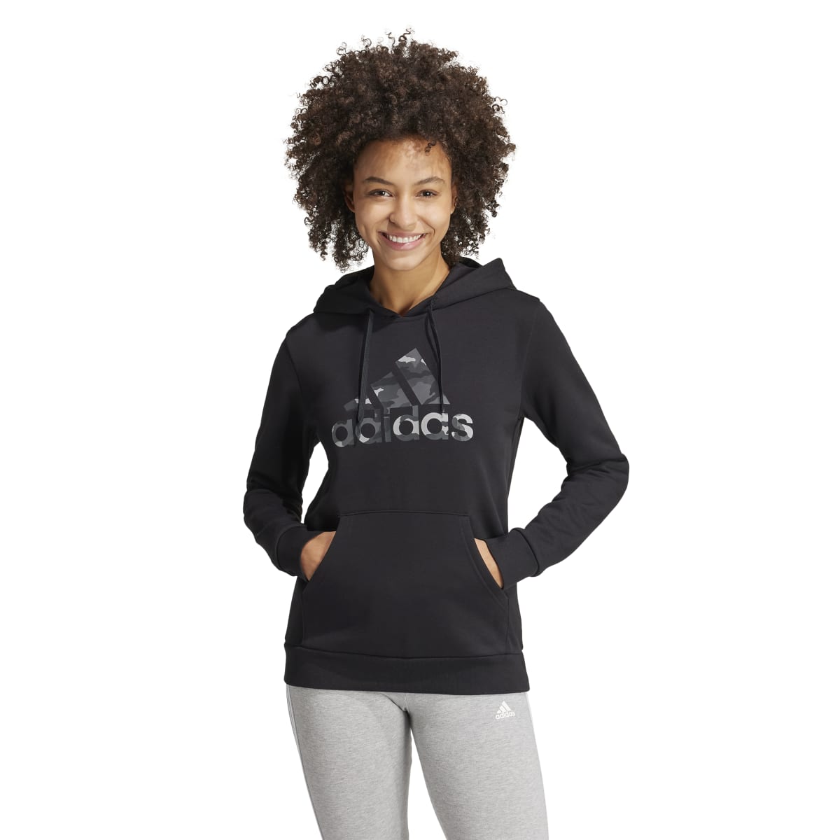 adidas Women's Camo Graphic Hoodie Womens Apparel Sweatshirts & Fleece
