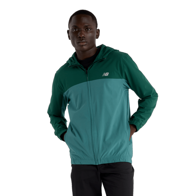 New Balance Men's Woven Full Zip Jacket Mens Apparel Jackets & Vests