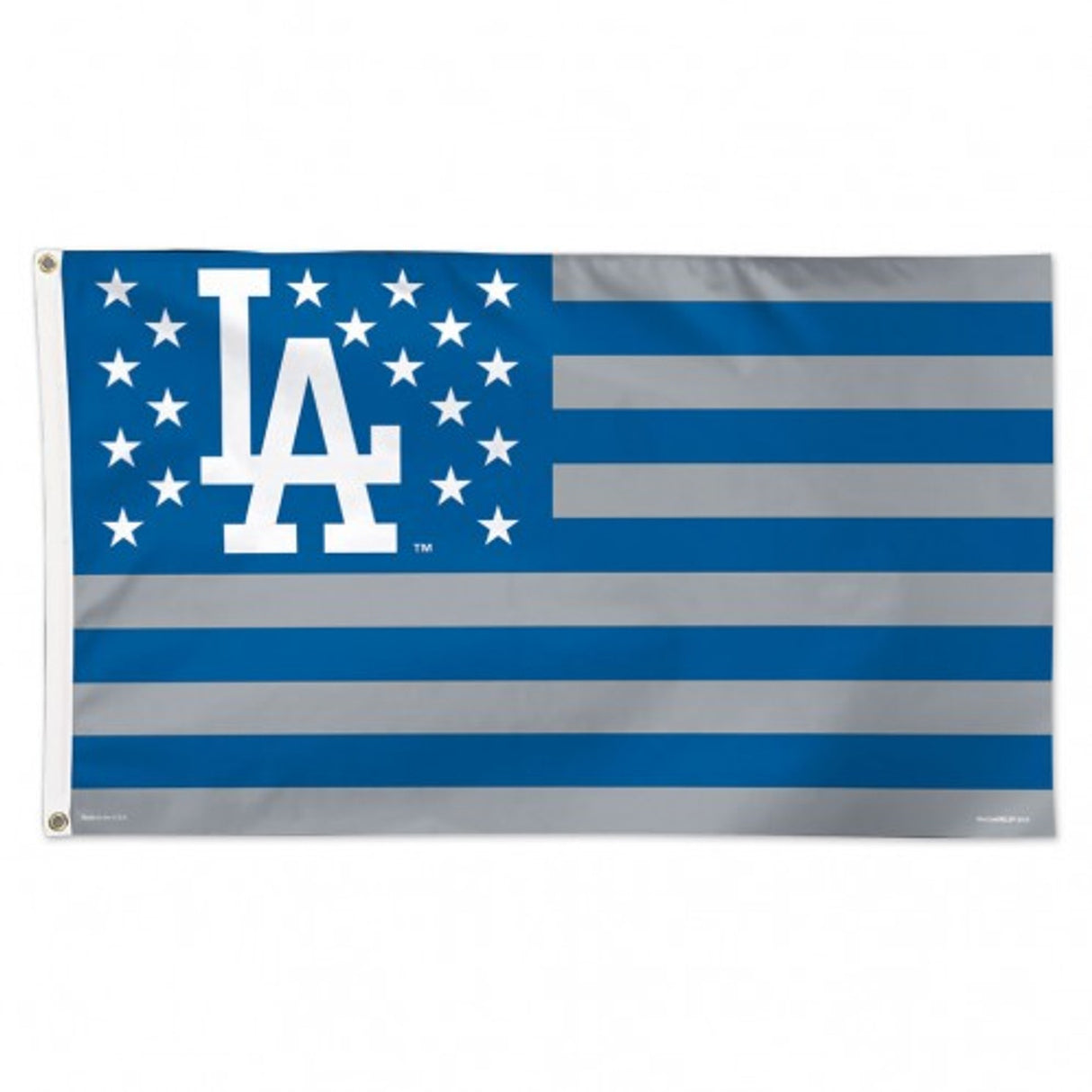 Wincraft Los Angeles Dodgers Deluxe Stars and Stripes Flag 3x5 Fan Gear MLB Los Angeles Dodgers