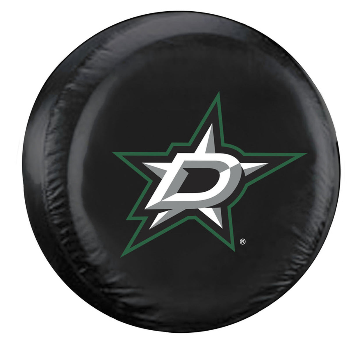 Fremont Die Dallas Stars Black Tire Cover Size Large Fan Gear NHL Dallas Stars