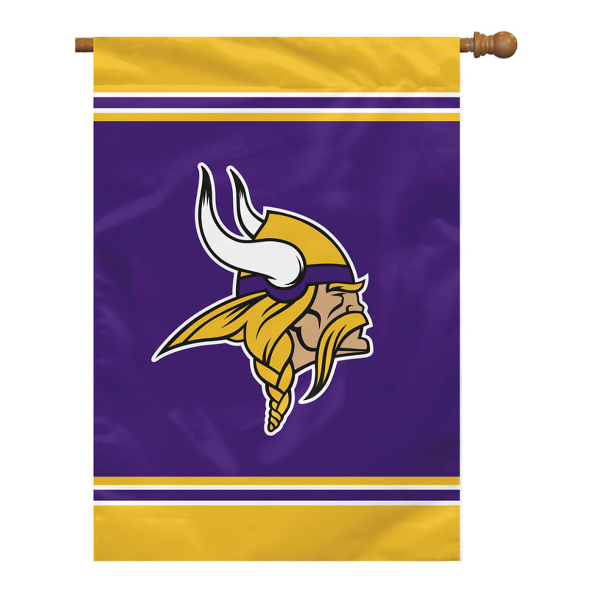 Fremont Die Minnesota Vikings 1-Sided House Flag 28x40 Fan Gear NFL Minnesota Vikings