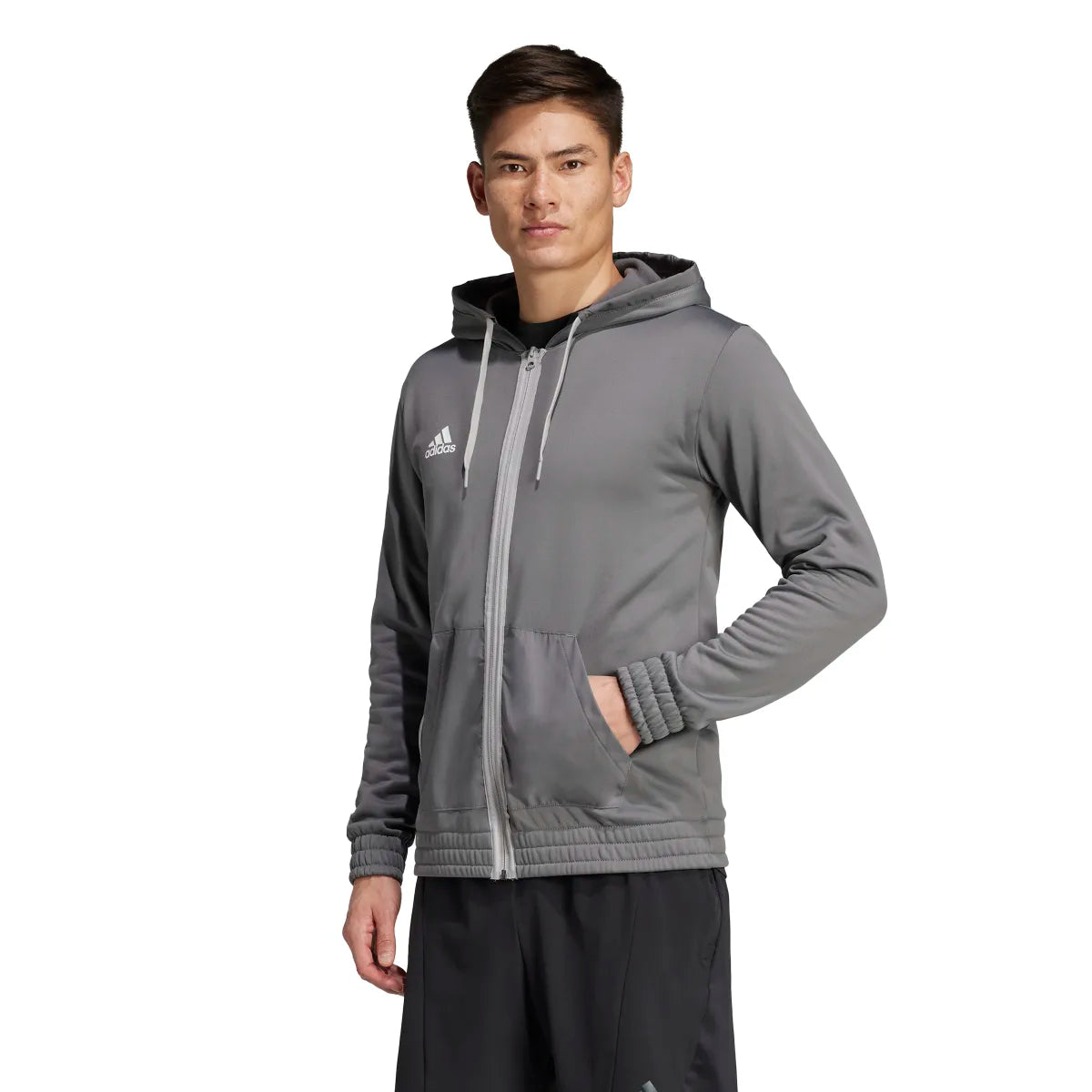 adidas Men's Team Issue Full-Zip Hoodie Mens Apparel Sweatshirts & Fleece