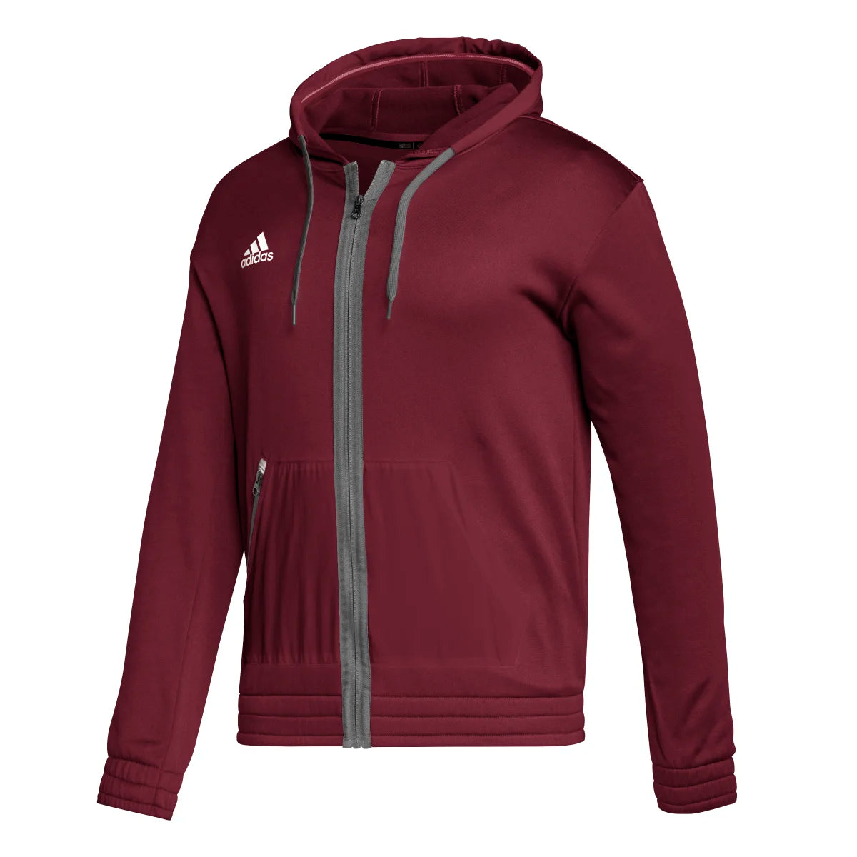adidas Men's Team Issue Full Zip Hoodie-1