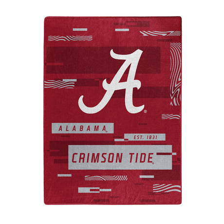Northwest Company Alabama Crimson Raschel Digitize Design Tide Blanket 60x80 Fan Gear NCAA Alabama Crimson Tide
