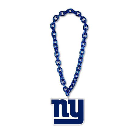 Wincraft New York Giants Big Chain Necklace Fan Gear NFL New York Giants