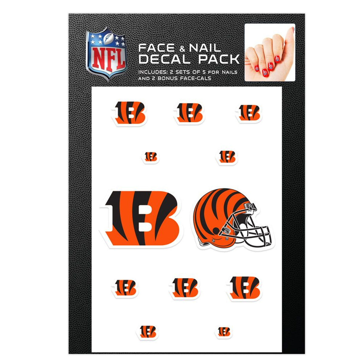 Wincraft Cincinnati Bengals Nail Cals Fan Gear NFL Cincinnati Bengals