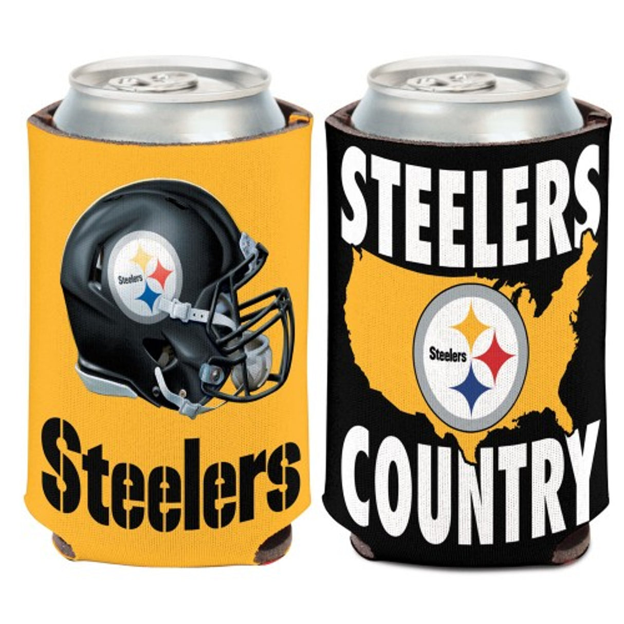 Wincraft Pittsburgh Steelers Slogan Design Can Cooler Fan Gear NFL Pittsburgh Steelers