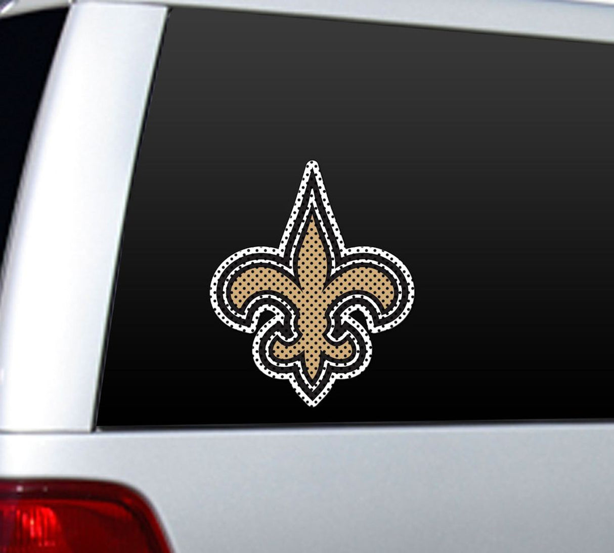 Fremont Die New Orleans Saints 12 Inch Die Cut Window Film Fan Gear NFL New Orleans Saints