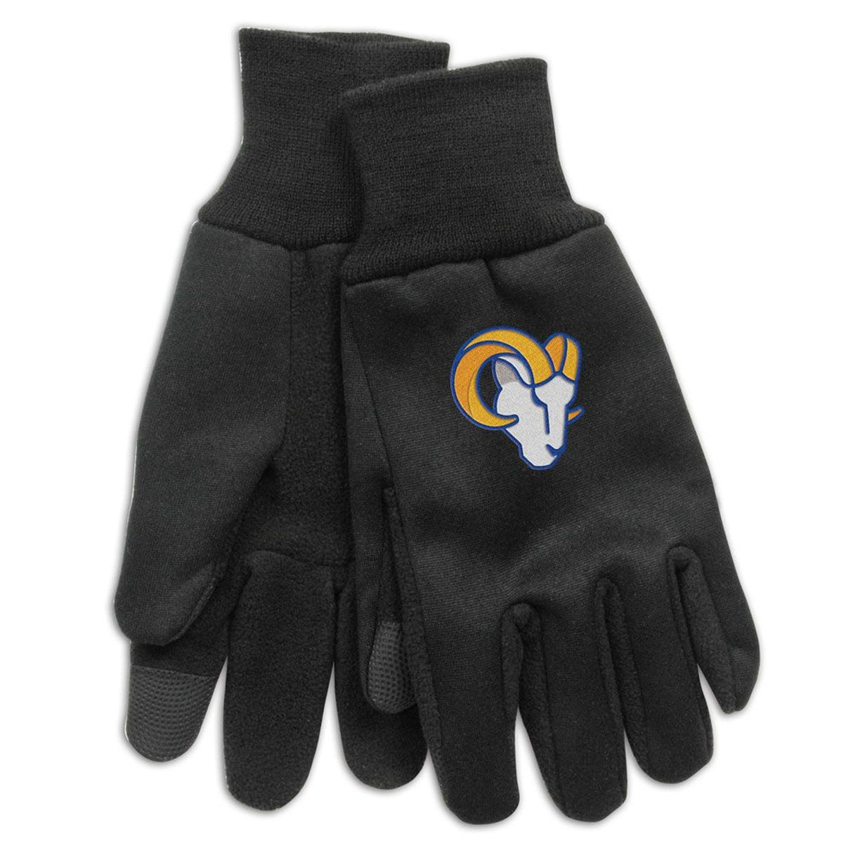 Wincraft Los Angeles Rams Technology Style Adult Size Gloves Fan Gear NFL Los Angeles Rams