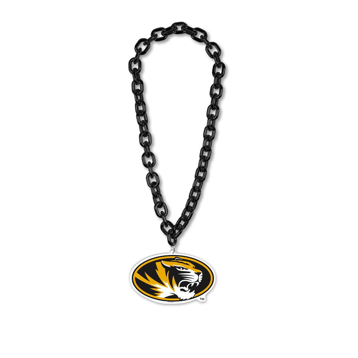 Wincraft Missouri Tigers Big Chain Necklace Fan Gear NCAA Missouri Tigers
