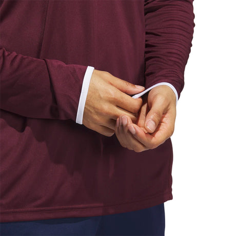 adidas Men's Team Issue Hooded Long Sleeve T-Shirt Mens Apparel Sweatshirts & Fleece