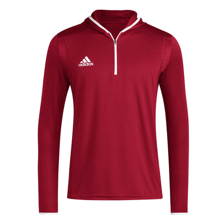 adidas Men's Team Issue Hooded Long Sleeve T-Shirt Mens Apparel Sweatshirts & Fleece