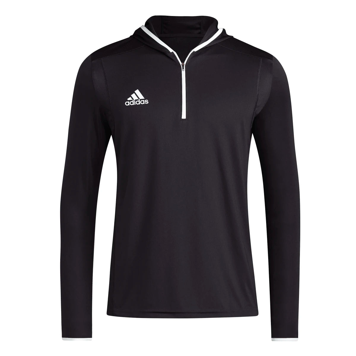 adidas Men's Team Issue Hooded Long Sleeve T-Shirt Mens Apparel Sweatshirts & Fleece