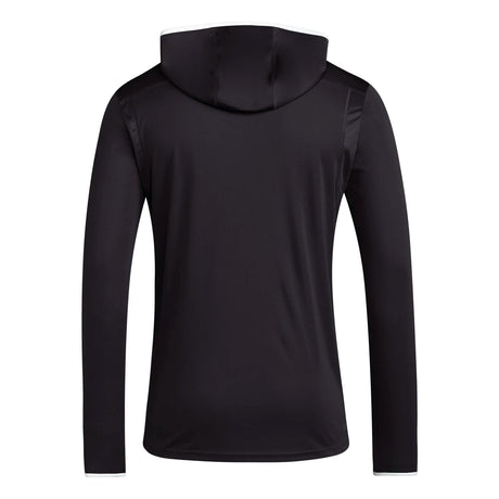 adidas Men's Team Issue Hooded Long Sleeve T-Shirt Mens Apparel Sweatshirts & Fleece