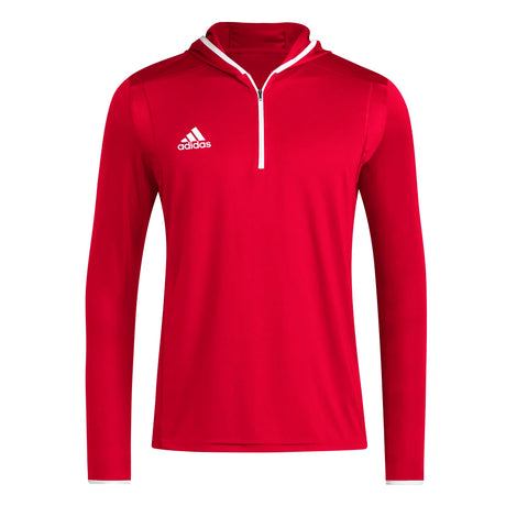 adidas Men's Team Issue Hooded Long Sleeve T-Shirt Mens Apparel Sweatshirts & Fleece