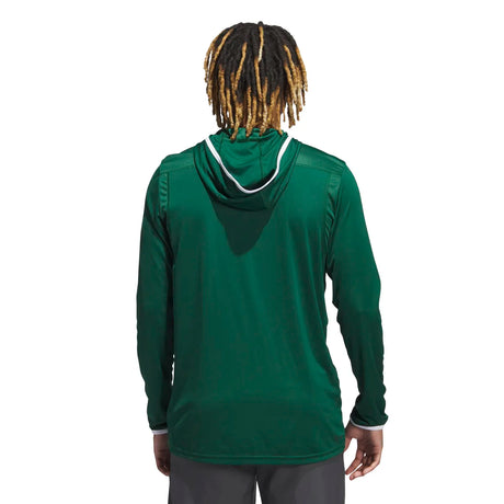 adidas Men's Team Issue Hooded Long Sleeve T-Shirt Mens Apparel Sweatshirts & Fleece